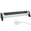 Удлинитель 3х1.5м 16А IP20 Комфорт 3х2P+E 2хUSB A+C 3А с поворотн. осн. защита от импульсных перенап