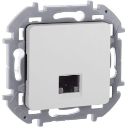Розетка компьютерная Inspiria RJ45 кат.5E UTP бел. Leg 673825