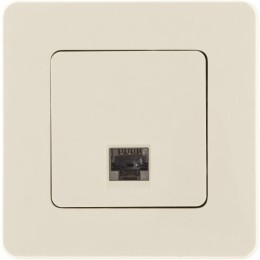 Розетка компьютерная Inspiria RJ45 кат.5E UTP сл. кость Leg 673826