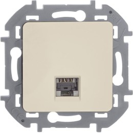 Розетка компьютерная Inspiria RJ45 кат.5E UTP сл. кость Leg 673826
