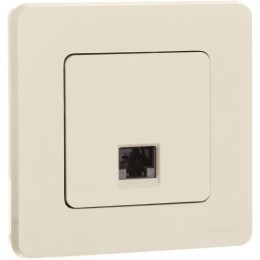 Розетка компьютерная Inspiria RJ45 кат.5E UTP сл. кость Leg 673826