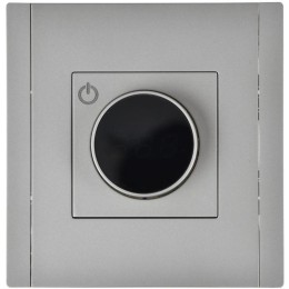 Термостат электронный FORTE&PIANO FP552 с индикацией сталь IEK FP-RT11-K46