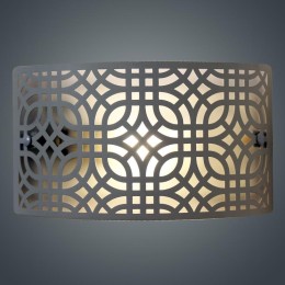 Светильник "Амина" 250х140 НББ 06-40 М42 держ. винт/шнур бел. (ИМ) настенный бел. муар Элетех 100540