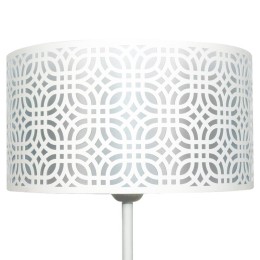 Светильник "Амина" ННБ 63-60-021 шнур бел. (ИМ) напольный (торшер) бел. муар Элетех 1005405253