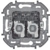 Розетка компьютерная 2-м Inspiria RJ45 кат.5E UTP сл. кость Leg 673836