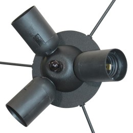 Светильник "Нордика" 231 НСБ 01-3х60-171 Е27 (ИМ) подвесной черн. муар Элетех 1005405247