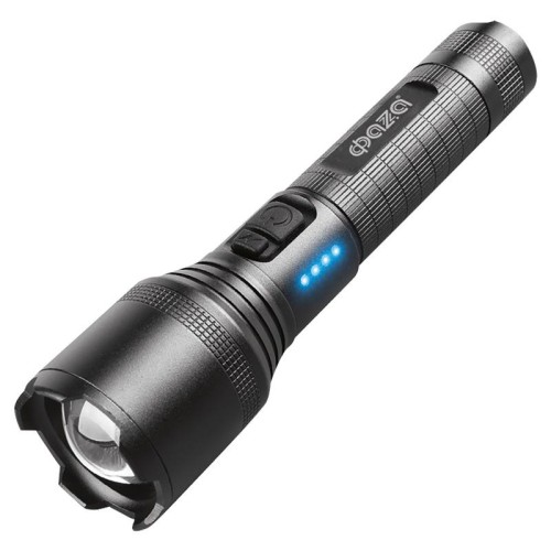 Фонарь аккумуляторный AccuF1-L15WZ-ti 15Вт XHP60 800Лм Li-ion 18650 3.7В 1200мАч (5режимов; с функци