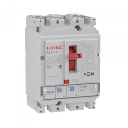 DKC Авт. выкл. YON MD250N-TM016 3P 16А 40kA Ir 0.7…1xIn