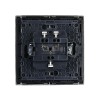 Выключатель 2-кл. СП FORTE&PIANO 10А FP506 с индикацией сталь IEK FP-V20-1-10-1-K46