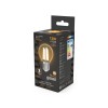Лампа светодиодная филаментная Black Filament 13Вт P45 шар 2700К тепл. бел. E27 1100лм GAUSS 1058021