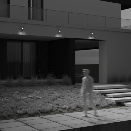 Прожектор с датчиком движения Flood 10Вт 6500К 110град. IP65 Maytoni FL001-L10B6KSR