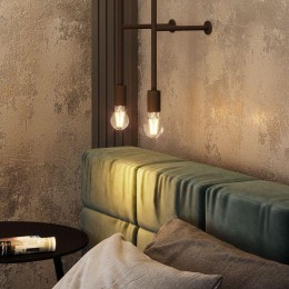 Лампа светодиодная филаментная Black Filament 18Вт A60 грушевидная 2700К тепл. бел. E27 1600лм GAUSS