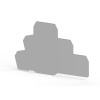 Сегмент концевой на клеммники 3-х ярусные PUK3 сер. NPP PUK3 Klemsan 450139