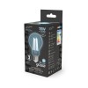 Лампа светодиодная филаментная Black Filament 18Вт A60 грушевидная 4100К нейтр. бел. E27 1650лм GAUS