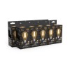 Лампа светодиодная филаментная Black Filament 22Вт A70 грушевидная 2700К тепл. бел. E27 2000лм GAUSS