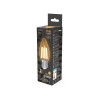 Лампа светодиодная филаментная Black Filament 11Вт свеча 2700К тепл. бел. E27 810лм GAUSS 103802111
