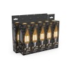 Лампа светодиодная филаментная Black Filament 13Вт свеча на ветру 2700К тепл. бел. E14 1100лм GAUSS