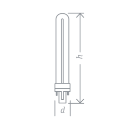 Лампа люминесцентная компакт. 94 072 NCL-PS-09-860-G23 Navigator 94072
