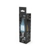 Лампа светодиодная филаментная Black Filament 13Вт свеча на ветру 4100К нейтр. бел. E14 1150лм GAUSS