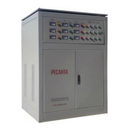 Стабилизатор напряжения АСН-100000/3 3ф 100кВт IP20 электромех. Ресанта 63/4/11