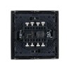 Выключатель проходной 2-кл. СП FORTE&PIANO 10А FP507 сталь IEK FP-V22-0-10-1-K46