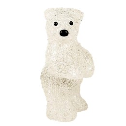 Фигура светодиодная акриловая "Медвежонок" 12х22х13см 10LED бел. 0.5Вт 4.5В IP20 элементы питания 3х