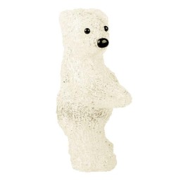 Фигура светодиодная акриловая "Медвежонок" 12х22х13см 10LED бел. 0.5Вт 4.5В IP20 элементы питания 3х