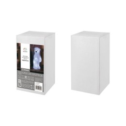 Фигура светодиодная акриловая "Медвежонок" 12х22х13см 10LED бел. 0.5Вт 4.5В IP20 элементы питания 3х