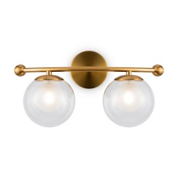 Светильник Lumos 40Вт G9х2 IP20 бра настен. Freya FR5262WL-02BS