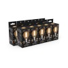 Лампа светодиодная филаментная Black Filament 13Вт P45 шар 2700К тепл. бел. E14 1100лм GAUSS 1058011