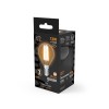 Лампа светодиодная филаментная Black Filament 13Вт P45 шар 2700К тепл. бел. E14 1100лм GAUSS 1058011