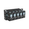 Лампа светодиодная филаментная Black Filament 13Вт P45 шар 4100К нейтр. бел. E27 1150лм GAUSS 105802
