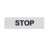 Табличка "STOP" 8мм EMAS BET08STOP