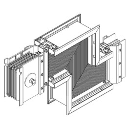 Секция Z вниз 2500А Al 3L+N+PER НК IP55 тран. IEK LB-2500A4-25-F-ZD