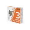 Лампа светодиодная филаментная Black Filament 7Вт свеча 2700К тепл. бел. E14 550лм промо (уп.3шт) GA