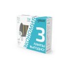Лампа светодиодная филаментная Black Filament 7Вт свеча 4100К нейтр. бел. E14 580лм промо (уп.3шт) G