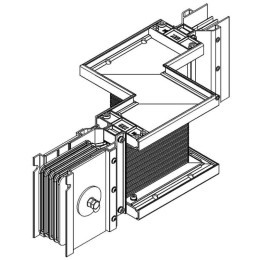 Секция Z лев. 1600А Al 3L+N+PER НК IP55 тран. IEK LB-1600A4-25-F-ZL