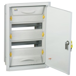 Корпус ЩРв-24з-1 36 UNIVERSAL IP31 метал. IEK MKM12-V-24-31-Z-U
