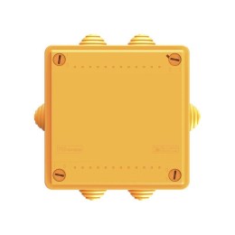 Коробка ответвительная FS 100х100х50мм 5р 450В 20А 10кв.мм с каб. вводами и клеммн. IP55 пластик. DK