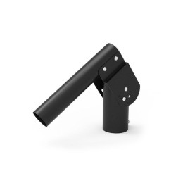 Кронштейн 200х205х100мм на трубу до d58мм/консоль d48мм для уличных светильников черн. GAUSS 9032151