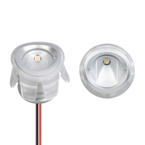 Светильник ALT-LODESTAR-HANDRAIL-R27-1.5W Day4000 GR 30х60deg 12-24В 1.5Вт 4000К IP67 ландшафтный ме