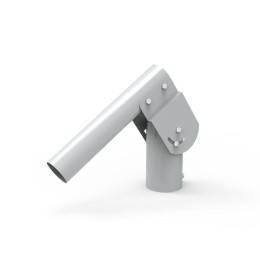 Кронштейн 200х205х100мм на трубу до d58мм/консоль d48мм для уличных светильников сер. GAUSS 90326510