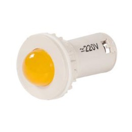 Лампа светодиодная коммутаторная СКЛ-11-Ж-2-220 220В AC/DC d27 сила света 20мКд желт. Электротехник