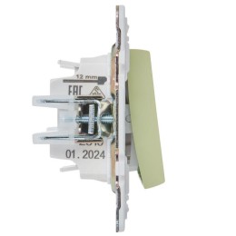 Выключатель перекрестный 1-кл. SKANDY 10А SK-V03G мятный IEK SK-V13-0-10-K06