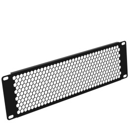 Фальш-панель 3U перф. RAL 9004 черн. SYSMATRIX BP 0038.900