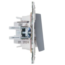 Выключатель перекрестный 1-кл. SKANDY 10А SK-V03Gr сер. IEK SK-V13-0-10-K03