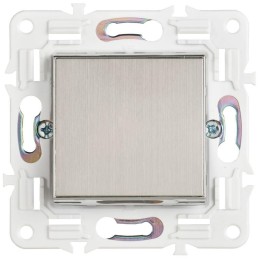 Выключатель перекрестный 1-кл. SKANDY 10А SK-V03N никель IEK SK-V13-0-10-K50