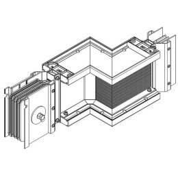 Секция Z прав. н/2 1250А Al 3L+N+PER НК IP55 тран. IEK LB-1250A4-25-F-ZRF