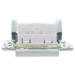 Выключатель перекрестный 1-кл. SKANDY 10А SK-V03S серебр. IEK SK-V13-0-10-K23