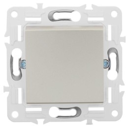 Выключатель перекрестный 1-кл. SKANDY 10А SK-V03Sh шампань IEK SK-V13-0-10-K37